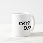 Crypto Vater Trader Bitcoin HODL Vatertag Kaffeetasse (VorderseiteRechts)