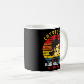 Crypto-Vater wie normal, aber viel schlauer Crypto Kaffeetasse (VorderseiteRechts)