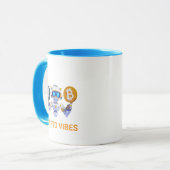 Crypto Vibes Tasse (Vorderseite Links)
