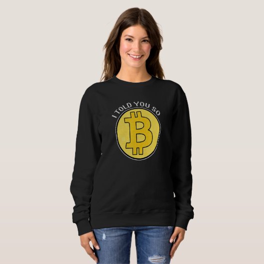 Cryptocurrency Bitcoin Traders Or Btc Sweatshirt (Vorne ganz)