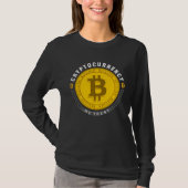 Cryptocurrency Bitcoin We Trust T-Shirt (Vorderseite)