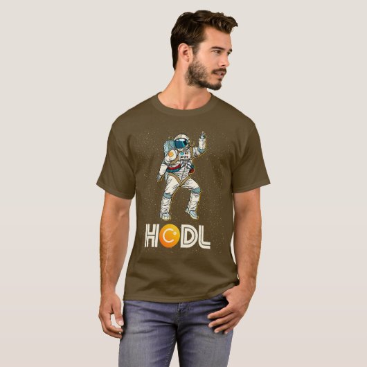 CryptoCurrency Talk CEL Fun HODL Celsius Disco T-Shirt (Vorne ganz)