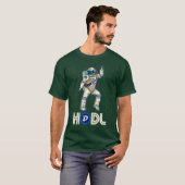 CryptoCurrency Talk DGB Fun HODL Digibyte Disco T-Shirt (Vorne ganz)