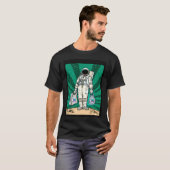 Cryptocurrency Talk  To The Moon Solana Space Man  T-Shirt (Vorne ganz)