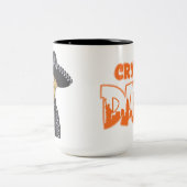 CryptoDads NFT NYC-Tasse mit Vater-Image Zweifarbige Tasse (Mittel)