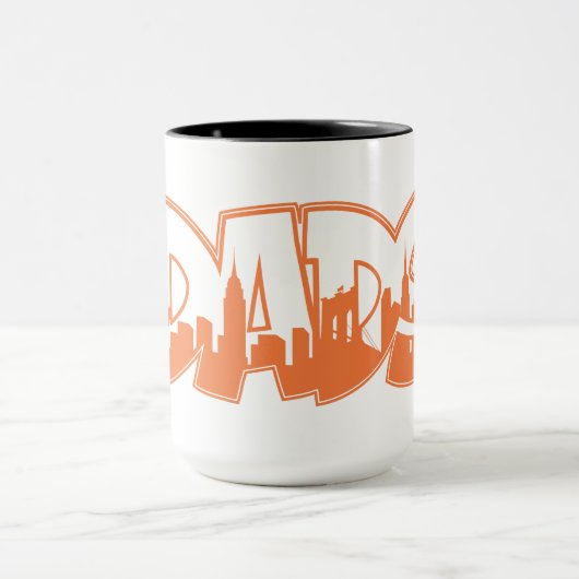 CryptoDads NFT NYC-Tasse Tasse (Zentrum)