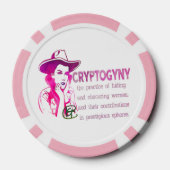 Cryptogyny Poker Chip (Rückseite)