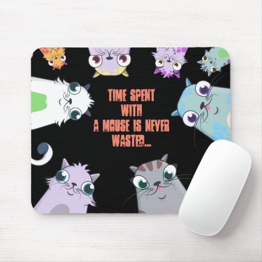 CryptoKitties Mousepad (Mit Mouse)