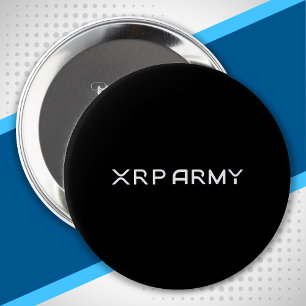 Cryptowährung Meme XRP Army Quote Hodl Crypto Button
