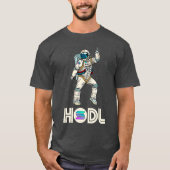 Cryptowährung Talk Fun HODL Solana Diskothek Monte T-Shirt (Vorderseite)