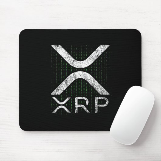 Cryptowährungs-Binärkode XRP Hodlers Crypto Meme Mousepad (Mit Mouse)