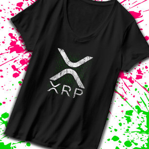 Cryptowährungs-Binärkode XRP Hodlers Crypto Meme T-Shirt