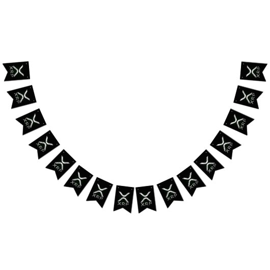 Cryptowährungs-Binärkode XRP Hodlers Crypto Meme Wimpelkette (Alle)