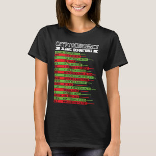 Cryptowährungs-Blockchain Trading Finance Crypto i T-Shirt