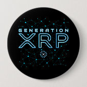 Cryptowährungs-Generation XRP Crypto Blockchain Button (Vorderseite)