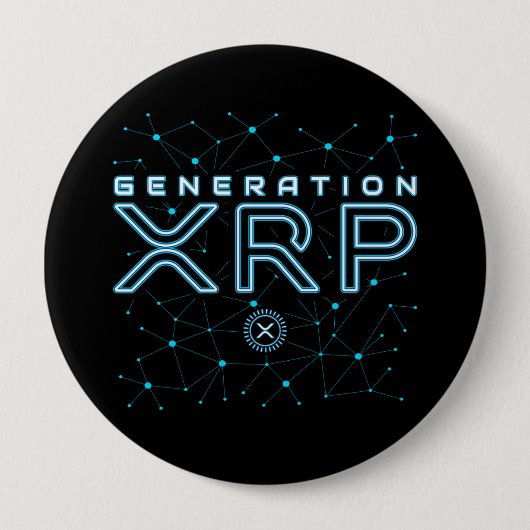 Cryptowährungs-Generation XRP Crypto Blockchain Button (Vorderseite)