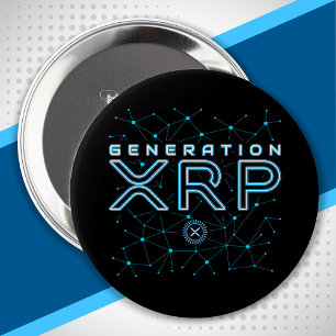Cryptowährungs-Generation XRP Crypto Blockchain Button