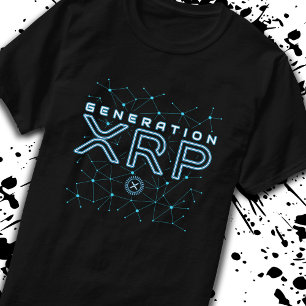 Cryptowährungs-Generation XRP Crypto Blockchain T-Shirt