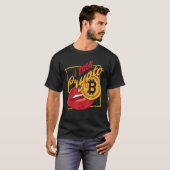 Cryptowährungs Lifestyle I Talk Crypto Trading Inv T-Shirt (Vorne ganz)