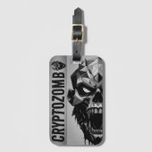 CRYPTOZOMB GEPÄCKANHÄNGER (Vorderseite Vertikal)