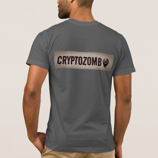 CRYPTOZOMB-T - Shirt (Rückseite)