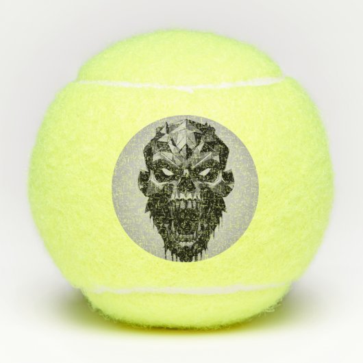 CRYPTOZOMB TENNISBÄLLE (Vorderseite)