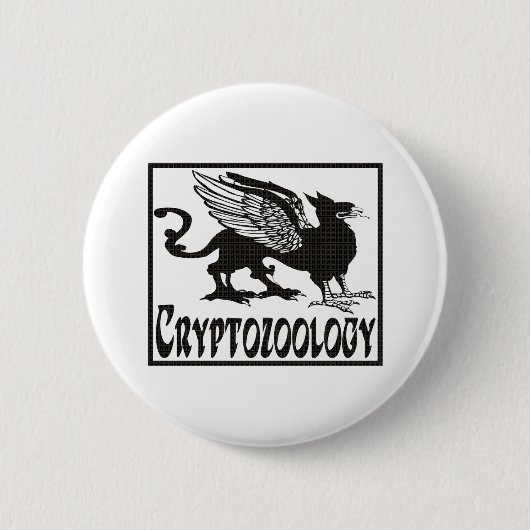 Cryptozoology Button (Vorderseite)