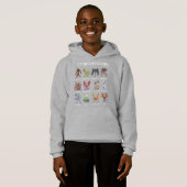 Cryptozoology Cryptid Creatures Hoodie (Vorne ganz)