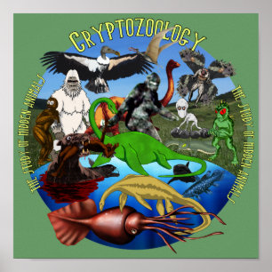 Cryptozoology-Druck Poster
