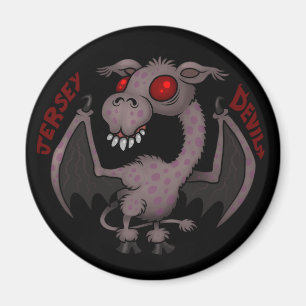 CRYPTOZOOLOGY: Jersey-Teufel Magnet