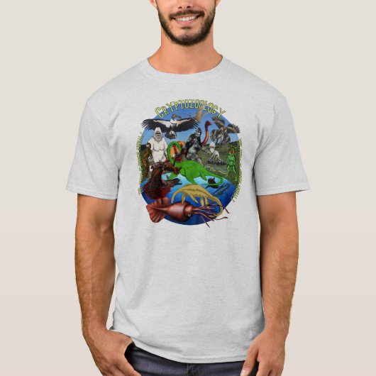 Cryptozoology-Shirt T-Shirt (Vorderseite)