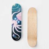 CryptoZu™ Riese-Tintenfisch Skateboard (Vorderseite)