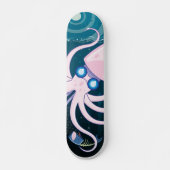 CryptoZu™ Riese-Tintenfisch Skateboard (Vorne)