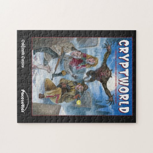 CRYPTWORLD Spiel-Abdeckung 10x14 Puzzlespiel Puzzle (Horizontal)