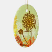 Crysanthemum Graphic Keramikornament (Rechts)