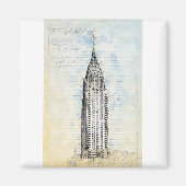 CryslerBuilding Magnet (Vorne)