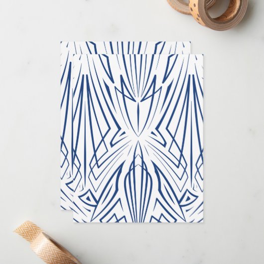 Crystal 3 mitteilungskarte (Vorderseite/Rückseite Beispiel)