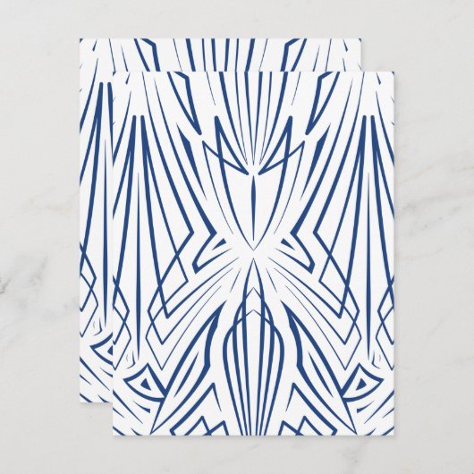 Crystal 3 mitteilungskarte (Vorne/Hinten)