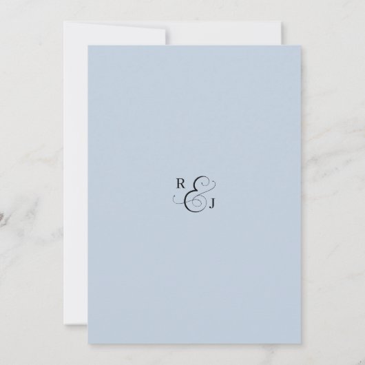 CRYSTAL Abend Wedding Reception Party Einladung (Rückseite)