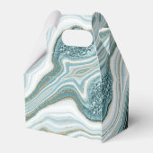 Crystal Agate Wedding Aquamarin ID825 Geschenkschachtel (Rückseite)