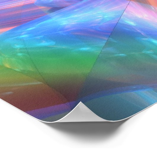 Crystal Alien Poster (Ecke)