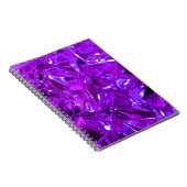 Crystal Amethyst Lila Gemstone Notizblock (Rechte Seite)
