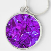 Crystal Amethyst Lila Gemstone Schlüsselanhänger (Vorne)