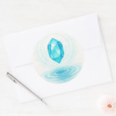 Crystal and Water Sticker – Peaceful Energy Aesthe (Umschlag)
