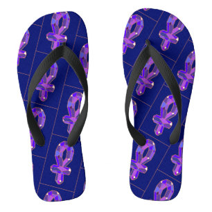 Crystal Ankh Badesandalen