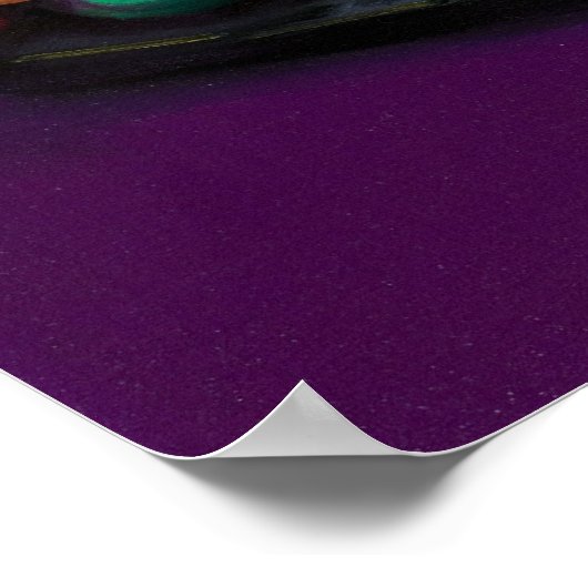 Crystal Ball Button Up Poster (Ecke)