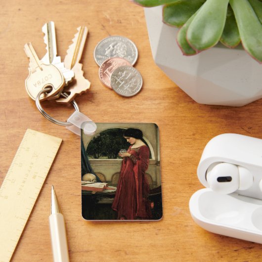 Crystal Ball by John William Waterhouse Schlüsselanhänger (Schreibtisch)