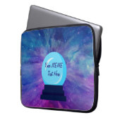 Crystal Ball erstellen Sie Ihr eigenes MEMO Laptopschutzhülle (Vorderseite Links)