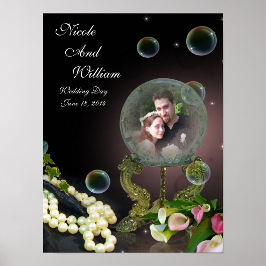 Crystal Ball Fantasy-Portrait Poster (Vorne)