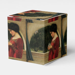Crystal Ball Frau Waterhouse Malerei Geschenkschachtel